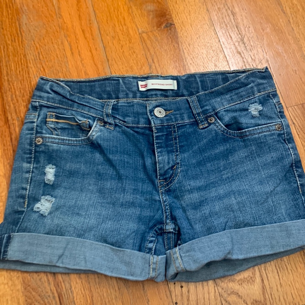 Levi Girls Boyfriend Shorts